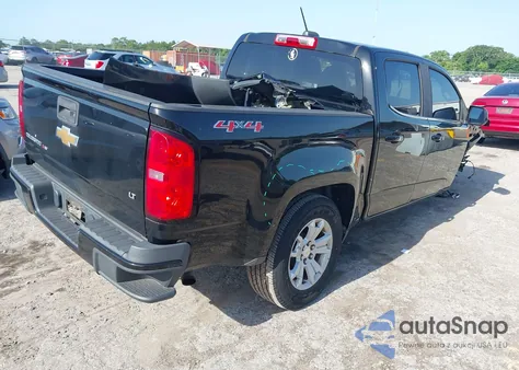 2018 Chevrolet Colorado Lt из США, поврежденный, VIN 1GCGTCEN0J1265248